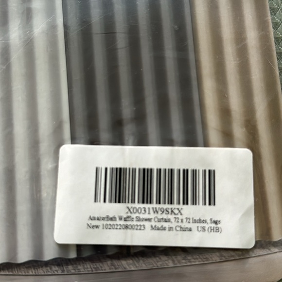 Shower curtain 72x72 - Picture 2 of 3